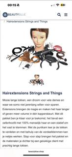 Compleet Haarverlenging Pakket - Nieuw & Ongeopend!, Sieraden, Tassen en Uiterlijk, Uiterlijk | Haarverzorging, Ophalen, Nieuw