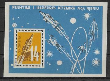 Albanië Michel blok 9 postfris   RUIMTEVAART beschikbaar voor biedingen