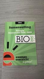 Examenoverzicht samenvatting biologie vwo 2024/2025, Boeken, Schoolboeken, Ophalen of Verzenden, Zo goed als nieuw, VWO, Biologie