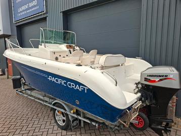 UNIEK! Pacific Craft 550 OPEN + Mariner 30PK INJECTIE  beschikbaar voor biedingen