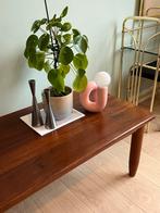 Vintage Teakhouten Salontafel, Ophalen, Rechthoekig, Teakhout