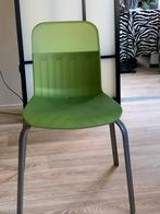 Twee groenen stoelen van IKEA, Huis en Inrichting, Stoelen, Ophalen, Kunststof, Twee, Overige kleuren