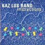 Kaz Lux Band - Instructions - 1991, Ophalen of Verzenden, 1980 tot heden, Zo goed als nieuw, Blues