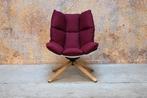 Als NIEUW B&B Italia Husk design draaifauteuil, Huis en Inrichting, Fauteuils, Hout, Design, 75 tot 100 cm, Ophalen of Verzenden