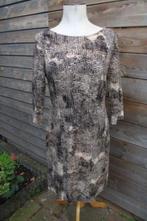 Jurk beige/ zwart Claudia Strater mt 38 OPRUIMING Vaste pri, Maat 38/40 (M), Zwart, Ophalen of Verzenden, Zo goed als nieuw