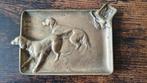 Vintage Bronzen Asbak met Hondenmotief, Antiek en Kunst, Ophalen of Verzenden, Brons