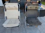 Vintage Bauhaus buisframe design fauteuil stoel relax, Ophalen, Gebruikt, Twee, .