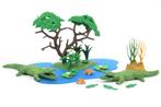 Playmobil krokodillenplas, Ophalen, Zo goed als nieuw, Complete set