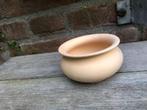 klein vaasje - kruikje - licht terra cotta kleur, Overige kleuren, Aardewerk of Porselein, Ophalen of Verzenden, Zo goed als nieuw