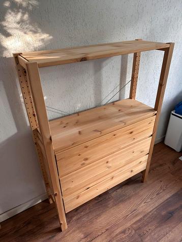 IKEA IVAR kast met 3 lades en 2 planken beschikbaar voor biedingen