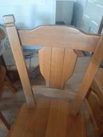 Eikenhouten stoelen, Huis en Inrichting, Ophalen of Verzenden, Gebruikt