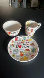 Blond i love mom set, Huis en Inrichting, Keuken | Servies, Blond Amsterdam, Ophalen of Verzenden, Zo goed als nieuw, Kop(pen) en/of Schotel(s)