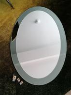 Grote ovale vintage spiegel, Verzenden