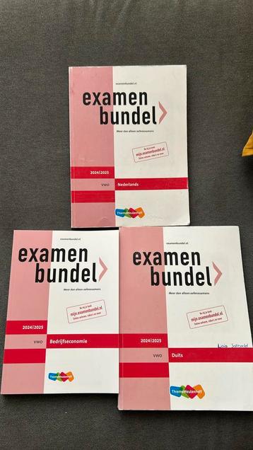 Examenbundel 24/25 duits Nederlands bedrijfseconomie beschikbaar voor biedingen