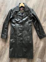 Leren jas, maat m/l, Ophalen of Verzenden, Zo goed als nieuw, Maat 38/40 (M), Zwart