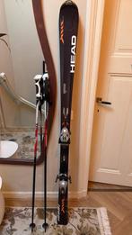 HEAD ski’s + skistokken + reistas, Ophalen, 160 tot 180 cm, Gebruikt, Carve
