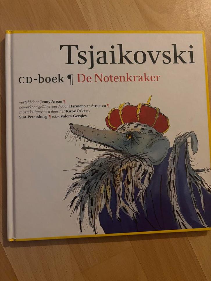Tsjaikovski - De Notenkraker CD-boek, Boeken, Sprookjes en Fabels, Zo goed als nieuw, Ophalen