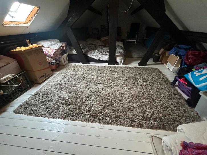 2x Ikea Vloerkleed Grijs 250x180cm, Huis en Inrichting, Stoffering | Tapijten en Kleden, Gebruikt, 150 tot 200 cm, 200 cm of meer