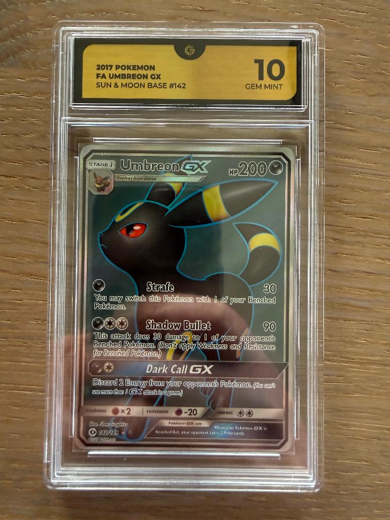 Pokemon Umbreon 142/149 Sun & Moon GG10