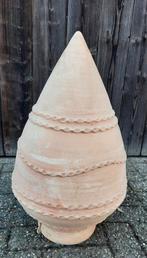 Griekse keramische terracotta kruik handmade, Rond, Nieuw, Tuin, Terracotta