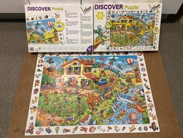 Speur puzzel grappig chaos discover abstrast denken educatie beschikbaar voor biedingen