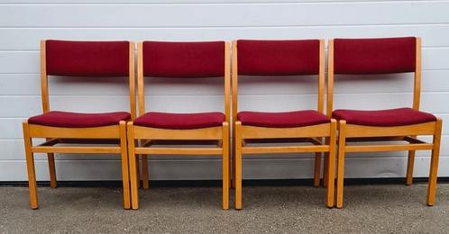 29 x Vintage Deense design stoelen hout retro Cafestoelen, Huis en Inrichting, Stoelen, Zo goed als nieuw, Vijf, Zes of meer stoelen