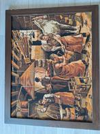 lijst geborduurd, Ophalen, Gebruikt, Schilderij, Minder dan 50 cm