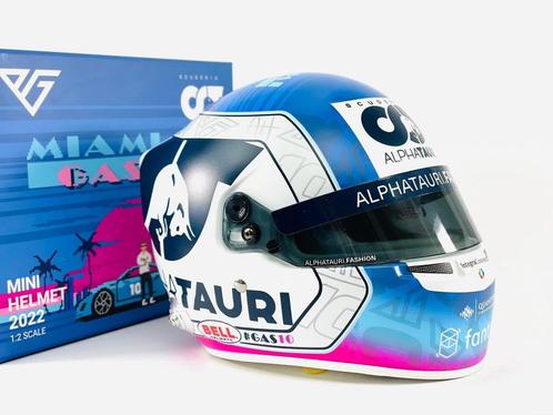 ✅ Pierre Gasly 1:2 helm Miami 2022 Alpha Tauri F1 Team, Verzamelen, Automerken, Motoren en Formule 1, Nieuw, Formule 1, Ophalen of Verzenden