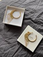 Lott gioielli oorbellen waterfall hoops, Ophalen of Verzenden, Zo goed als nieuw, Goud
