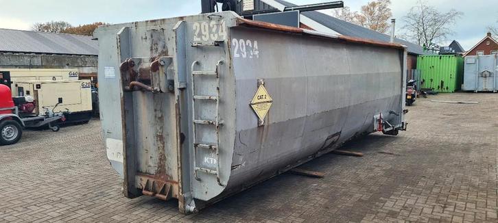 vloeistof container 30 M3 met rol zeil, Zakelijke goederen, Machines en Bouw | Keten en Containers