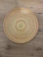 Houten Fruitschaal - Ronde Vorm, Ophalen, Schaal, Rond, Zo goed als nieuw