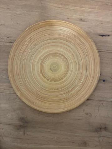 Houten Fruitschaal - Ronde Vorm beschikbaar voor biedingen