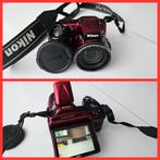 Nikon COOLPIX L830 digitale camera – Rood, 16mp , 34x zoom, Ophalen of Verzenden, Zo goed als nieuw, Compact, Nikon