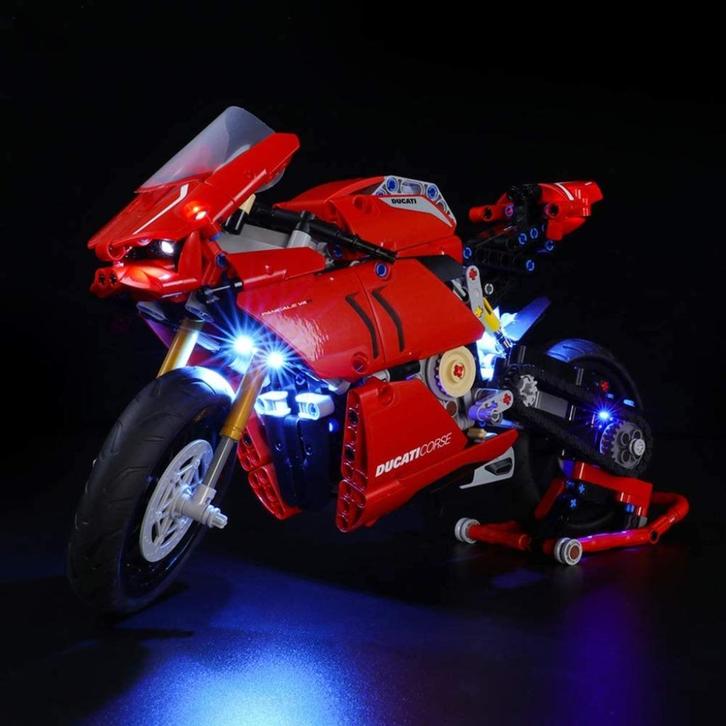 LED Verlichting voor Ducati Panigale V4 R 42107 Nieuw, Kinderen en Baby's, Speelgoed | Bouwstenen, Nieuw, Overige merken, Ophalen of Verzenden