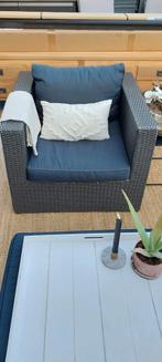 Loungestoel, Tuin en Terras, Tuinsets en Loungesets, Ophalen, Gebruikt, Wicker