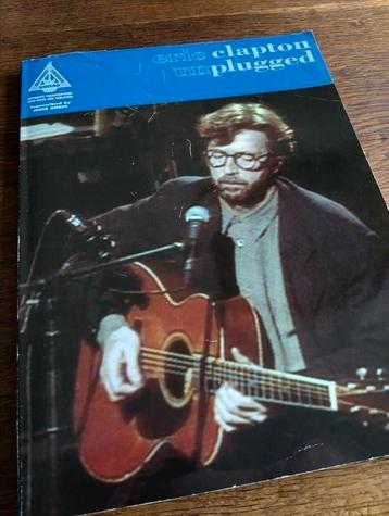 Akoestische gitaar muziek boek Eric Clapton Unplugged, tabs beschikbaar voor biedingen
