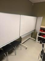 Presentatie Whiteboard met 6 borden! Op wielen en in hoogte, Vergader- of Presentatieruimte, Ophalen, Gebruikt, Overige typen