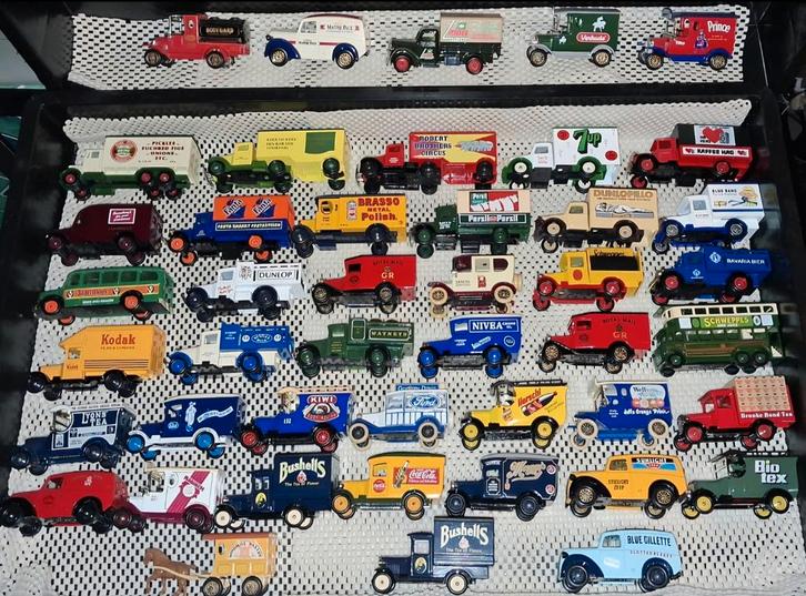 verzameling Lledo + matchbox yesteryear, Hobby en Vrije tijd, Modelauto's | 1:43, Gebruikt, Ophalen of Verzenden