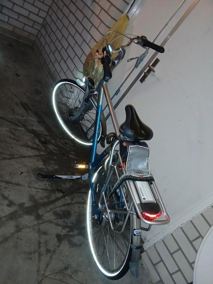 Gazelle Innergy Orange Damesfiets, Fietsen en Brommers, Fietsen | Dames | Damesfietsen, Gebruikt, Gazelle, Versnellingen, 53 tot 56 cm