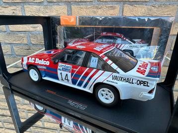 OPEL MANTA 400 McRAE LOMBARD RAC RALLY 1985 IXO 1:18 NIEUW  beschikbaar voor biedingen