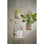 Hangende Plantenmand van Jute - Atlantic, Minder dan 30 cm, Verzenden, Minder dan 60 cm, Rond