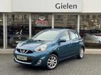 NISSAN Micra 1.2 Acenta | Airco, Cruise control, Elektrisch, Auto's, 12 maanden, Stof, Gebruikt, Blauw