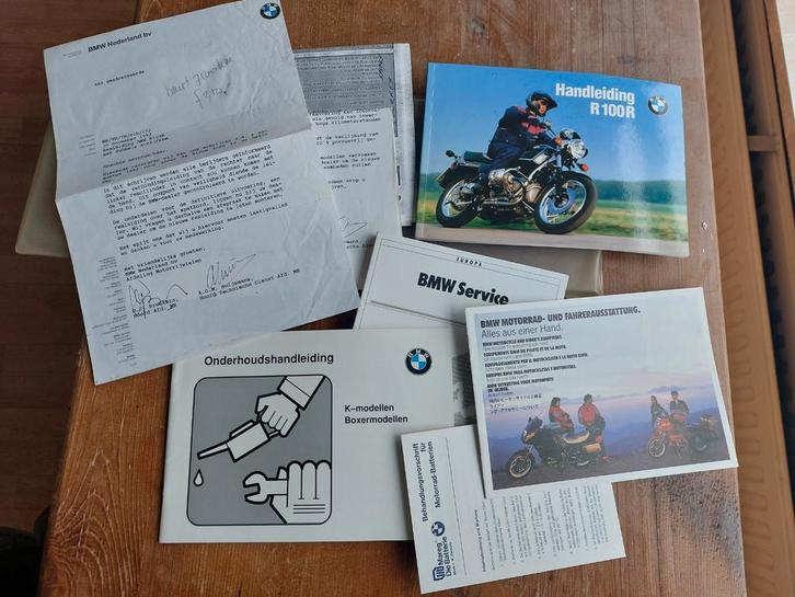 BMW r100r documentatie, o.a. handleiding (r80r r100 r2v r80), Motoren, Handleidingen en Instructieboekjes, Overige merken, Ophalen of Verzenden