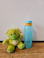 # Tupperware nieuwe 1 liter fles lichtblauw oranje, Huis en Inrichting, Keuken | Tupperware, Ophalen of Verzenden, Nieuw, Blauw