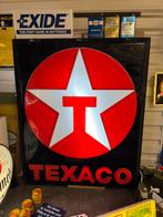 TEXACO reclame lichtbak XL ️, Verzamelen, Ophalen, Gebruikt, ., Lichtbak of (neon) lamp