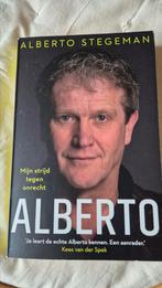 Zgan 1x gelezen Alberto stegeman nette staat, Ophalen of Verzenden, Zo goed als nieuw, Overige
