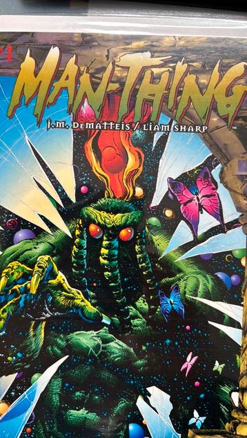 Man-Thing #1 -3, DeMatteis/ Liam Sharp, Marvel 1997 beschikbaar voor biedingen