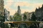 (381-255-017) Utrecht Oude Gracht, Verzamelen, Ansichtkaarten | Nederland, Verzenden, Voor 1920, Utrecht