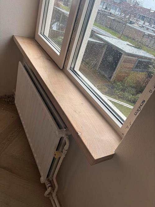Massief eiken vensterbanken, Huis en Inrichting, Woonaccessoires | Wandplanken en Boekenplanken, Nieuw, Ophalen of Verzenden