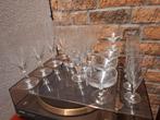Diverse Kristallen glazen, Antiek en Kunst, Antiek | Glas en Kristal, Ophalen of Verzenden